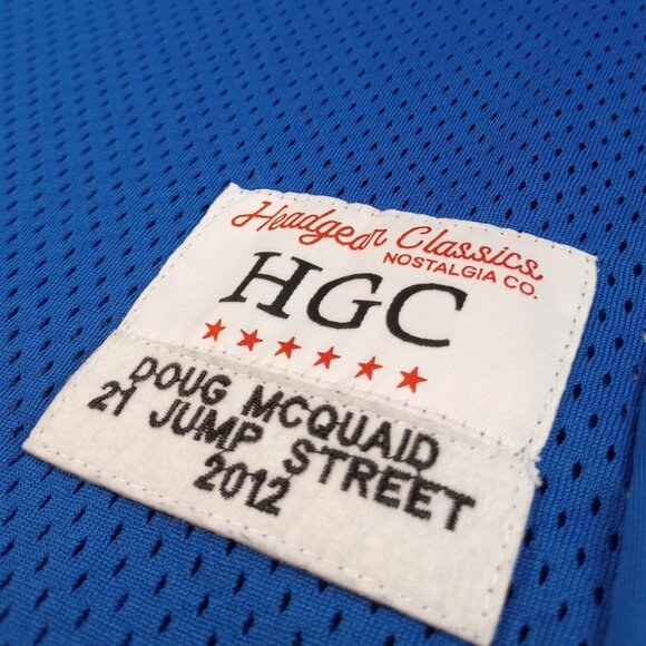 Headgear Classics Doug McQuaid #17 Blue Jersey T Shirt Size 4XL 2012 metro City - Picture 2 of 13
